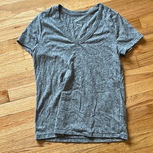 Grey v-neck T-shirt from Universal Thread.